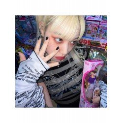 Butterfly Hot Drilling Striped T Shirts For Women