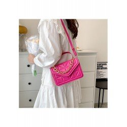 Fashion Simple PU Rhombus Lattice Chain Bag  Fashion Simple PU Rhombus Lattice Chain Bag