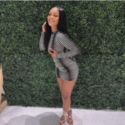  2024 Sexy Skinny Round Neck Short Dress