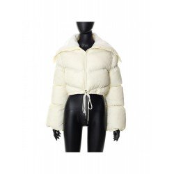  Winter Pure Color Women's Short Down Coats
