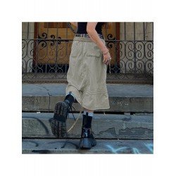  2024 Summer Pure Color Split Women's Skirt