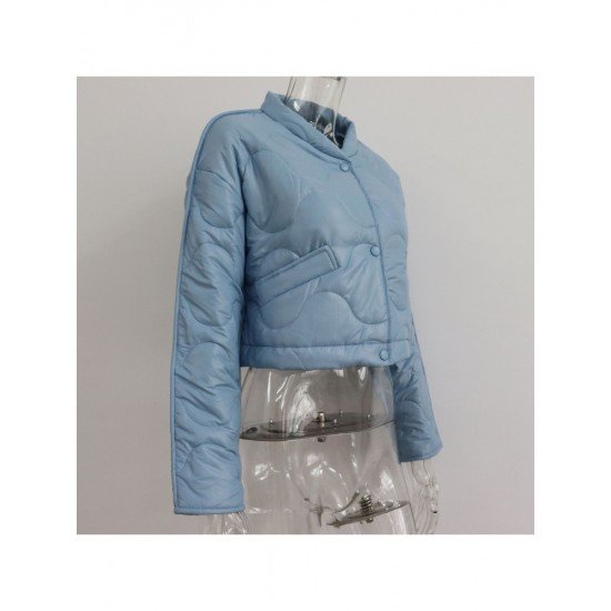  2024 Pure Color Casual Women's Down Coats