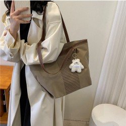  Casual Canvas Large Capacity Tote Bag