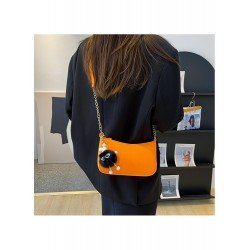 PU Pure Color Shoulder Bags For Women  PU Pure Color Shoulder Bags For Women