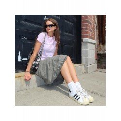 Street Loose Zipper Up Stylish Summer Skirts Street Loose Zipper Up Stylish Summer Skirts