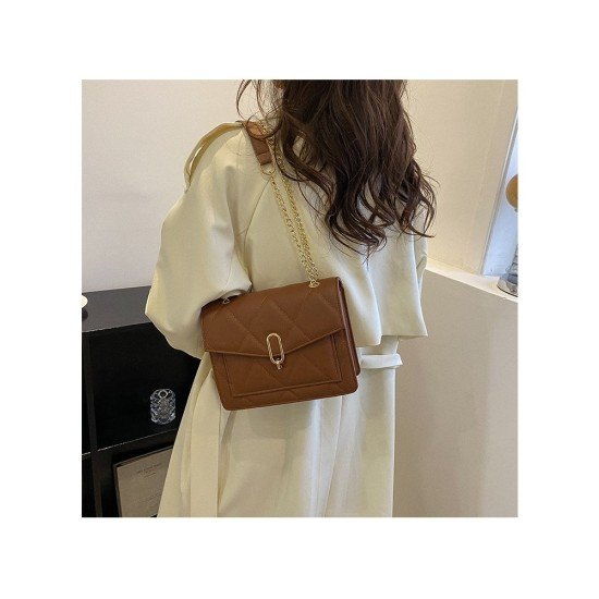 Ladies Street Black Chain Shoulder Bags