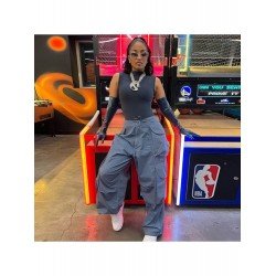  Casual Pure Color Pocket Long Pants