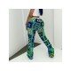  Fashion High Waist Knitted Women's Long Pants