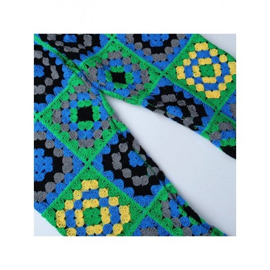  Fashion High Waist Knitted Women's Long Pants