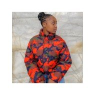  2024 Winter Camouflage Long Sleeve Cotton Jacket