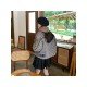  2024 New Versatile Houndstooth Women's Short Jacket