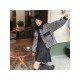  2024 New Versatile Houndstooth Women's Short Jacket