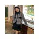  2024 New Versatile Houndstooth Women's Short Jacket
