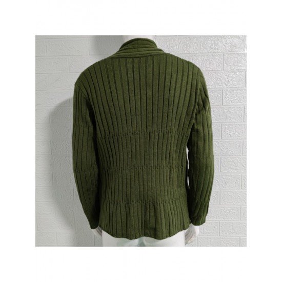  2024 Winter Pure Color Knitting Cardigan Sweater