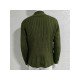 2024 Winter Pure Color Knitting Cardigan Sweater