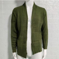  2024 Winter Pure Color Knitting Cardigan Sweater