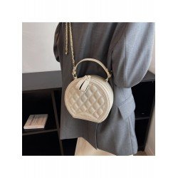 Pure Color PU Round Bags For Women  Pure Color PU Round Bags For Women