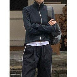  2024 Autumn Zipper Women's Casual Suit