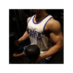 Gym Sleeveless Printed Muscle Tank Tops For Men Gym Sleeveless Printed Muscle Tank Tops For Men