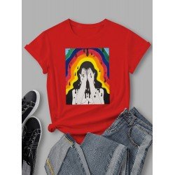 Summer Stylish Graphic Tops For Women
