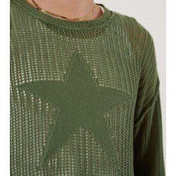 See Through Solid Long Sleeve Fall Tops