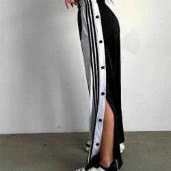 Summer Sports Elastic Waist Sports Trousers For Women