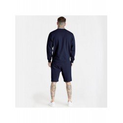 Pure Color Round Neck Men's Shorts Suit  Pure Color Round Neck Men's Shorts Suit