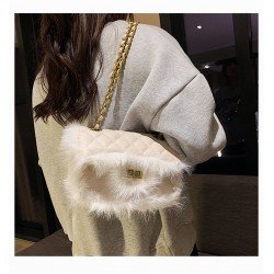 Ladies Rhombus Lattice Patchwork Fall Shoulder Bags Ladies Rhombus Lattice Patchwork Fall Shoulder Bags