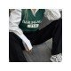  2024 American Retro Letter V-Neck Women's Knitted Vest