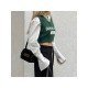  2024 American Retro Letter V-Neck Women's Knitted Vest