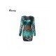 Nightclub Long Sleeve Sequined Short Dress