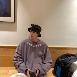  Fashion Men's Oversize Long Sleeve T-Shirt