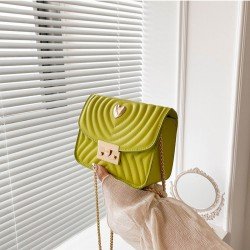  PU Pure Color Cross-body Bag For Women