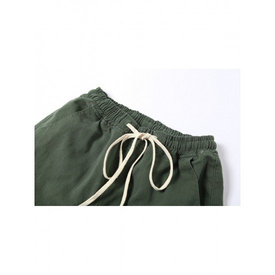 Ladies Wide Leg Cargo Jean Trousers