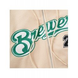  Winter Letter Embroidery Hooded Women's Coats