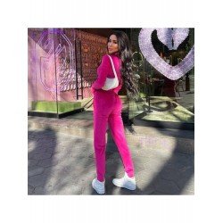 2024 Autumn Korean Cashmere Zipper Trouser Set  2024 Autumn Korean Cashmere Zipper Trouser Set