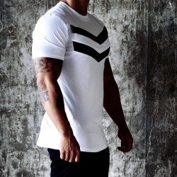 Summer Printing Round Neck Men's Short Sleeve T-Shirt  Summer Printing Round Neck Men's Short Sleeve T-Shirt
