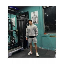 Loose Round Neck Men's Long Sleeve Sweater  Loose Round Neck Men's Long Sleeve Sweater