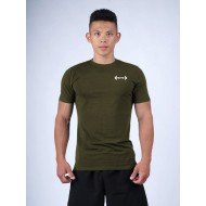 Gym Printed Workout Tee For Men