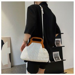 Patch Stylish Black Shoulder Handbags