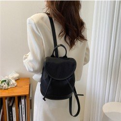  Casual Solid Color Oxford Simple Backpack