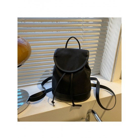  Casual Solid Color Oxford Simple Backpack