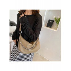 Oxford Pure Color Chain Women's Dumpling Bag  Oxford Pure Color Chain Women's Dumpling Bag