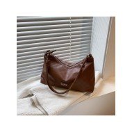  Fashion Soft PU Pure Color Armpits Bags