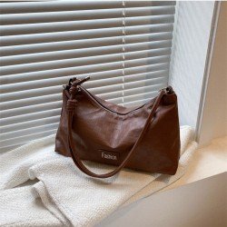  Fashion Soft PU Pure Color Armpits Bags