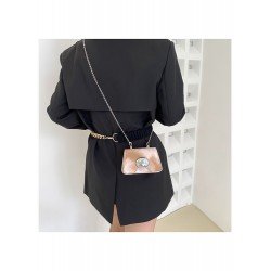 Fashion PU Tie Dye Chain One Shoulder Bag  Fashion PU Tie Dye Chain One Shoulder Bag