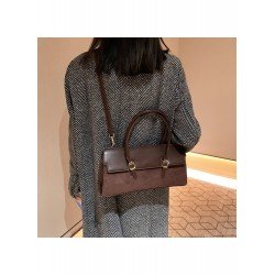 Vintage Brown French Style Shoulder Bags Vintage Brown French Style Shoulder Bags