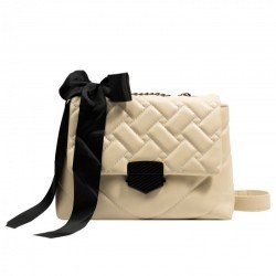 Bow Ladies Black Chain Shoulder Bags