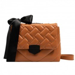 Bow Ladies Black Chain Shoulder Bags