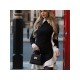  2024 Contrast Color Ruffled Women's Long Sleeve Dress